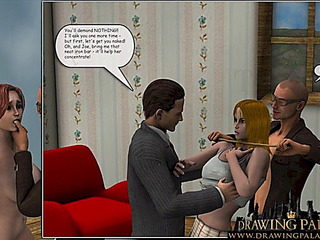3d porn sadomasochism legal age teenager slaves bound up for the dom to fuck
